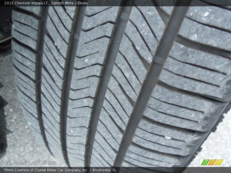 Summit White / Ebony 2013 Chevrolet Impala LT