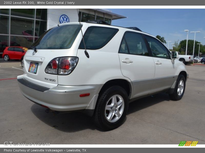 White Gold Crystal / Ivory 2002 Lexus RX 300