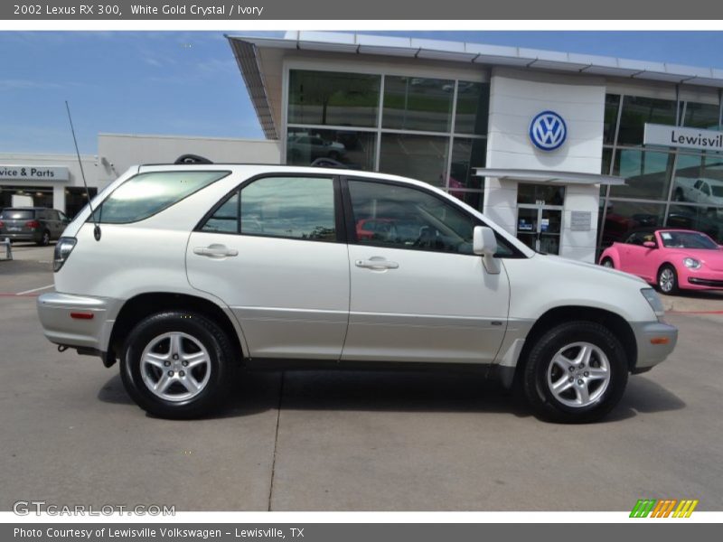 White Gold Crystal / Ivory 2002 Lexus RX 300