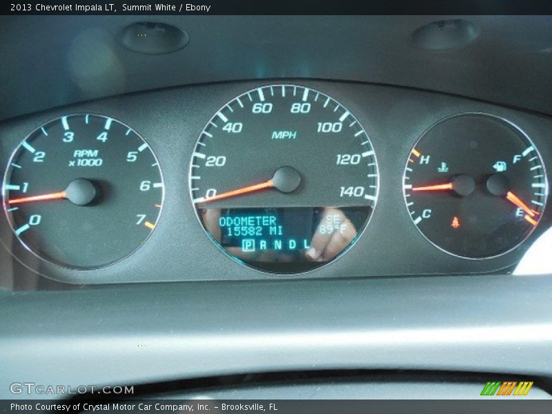 Summit White / Ebony 2013 Chevrolet Impala LT