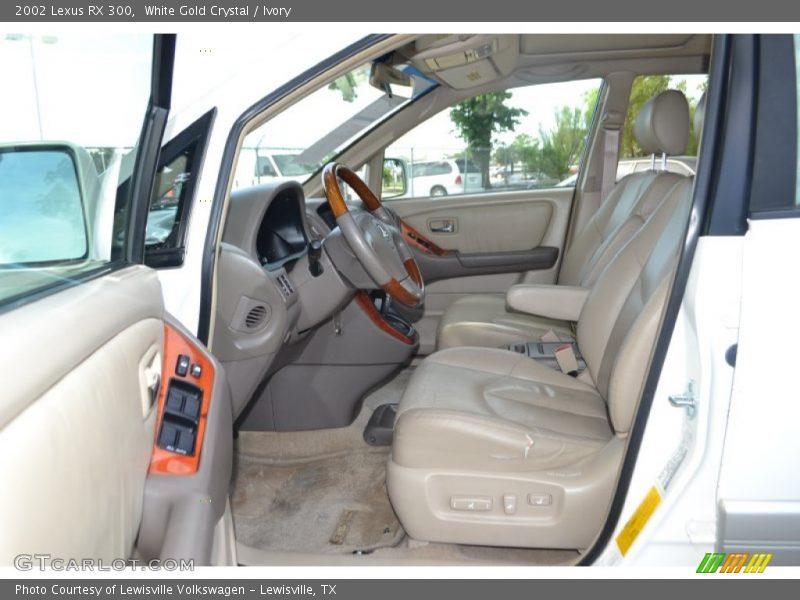 White Gold Crystal / Ivory 2002 Lexus RX 300