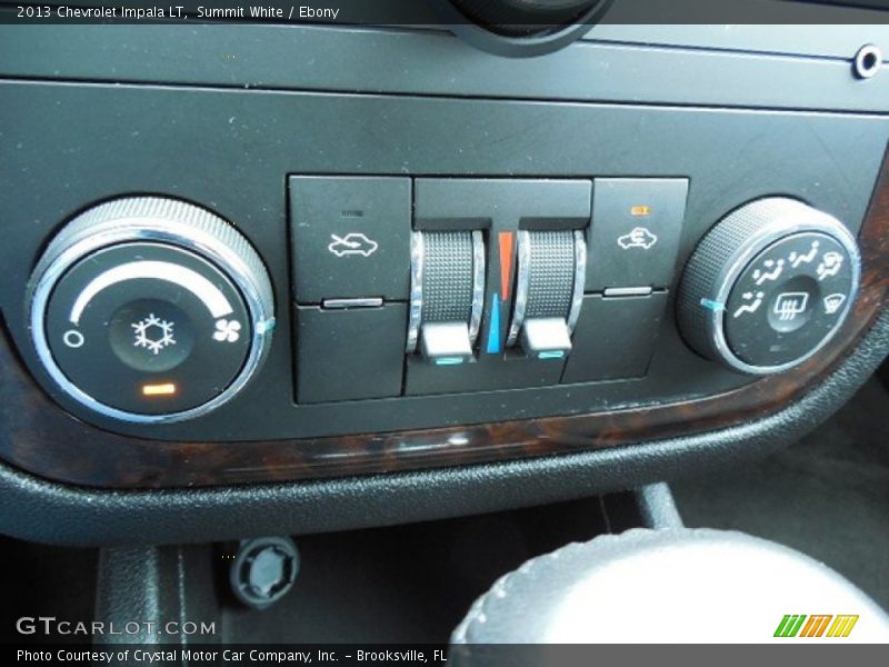 Summit White / Ebony 2013 Chevrolet Impala LT