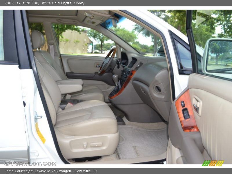White Gold Crystal / Ivory 2002 Lexus RX 300