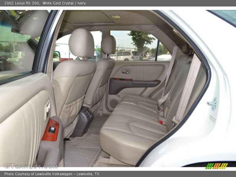White Gold Crystal / Ivory 2002 Lexus RX 300