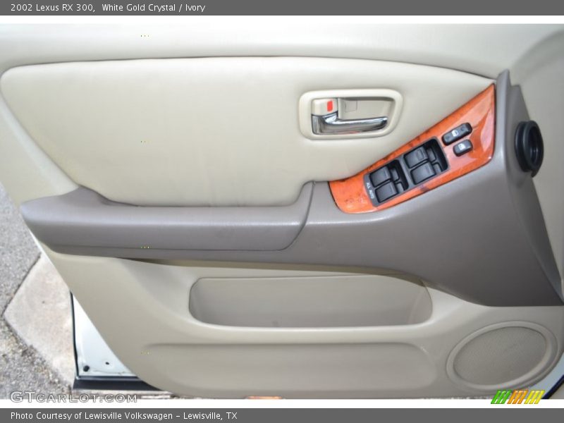 White Gold Crystal / Ivory 2002 Lexus RX 300