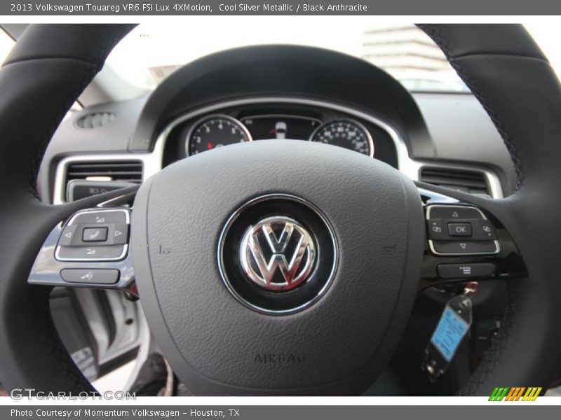 Cool Silver Metallic / Black Anthracite 2013 Volkswagen Touareg VR6 FSI Lux 4XMotion