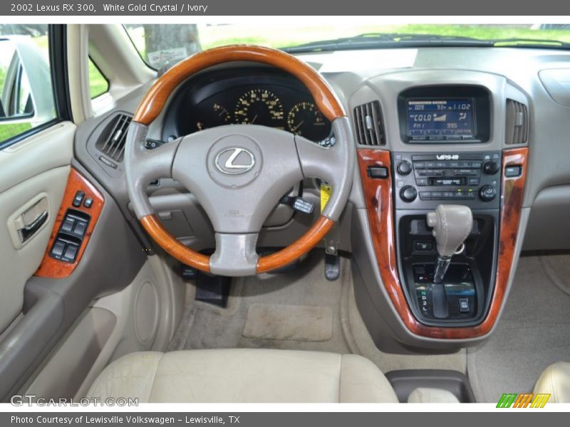 White Gold Crystal / Ivory 2002 Lexus RX 300