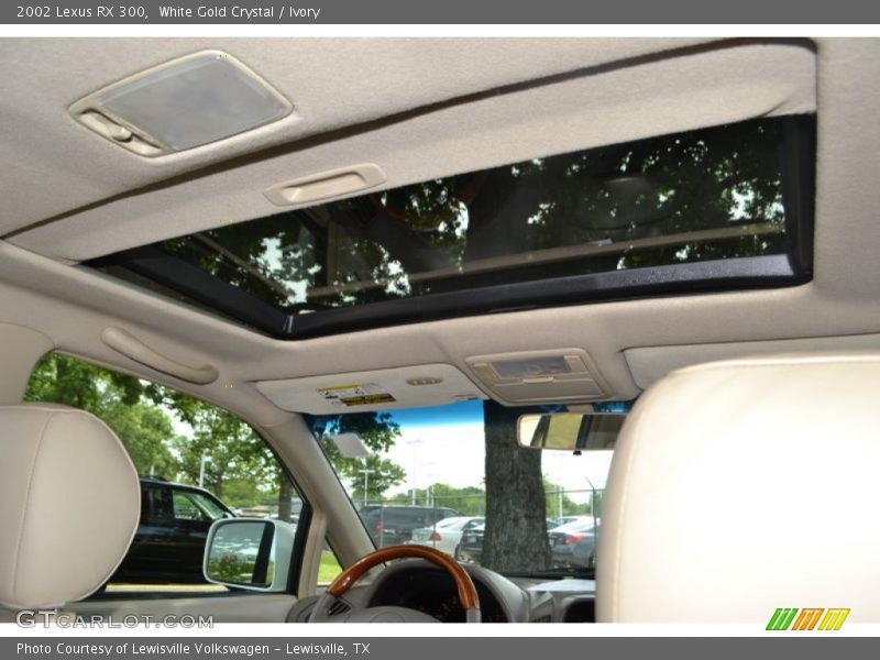 White Gold Crystal / Ivory 2002 Lexus RX 300