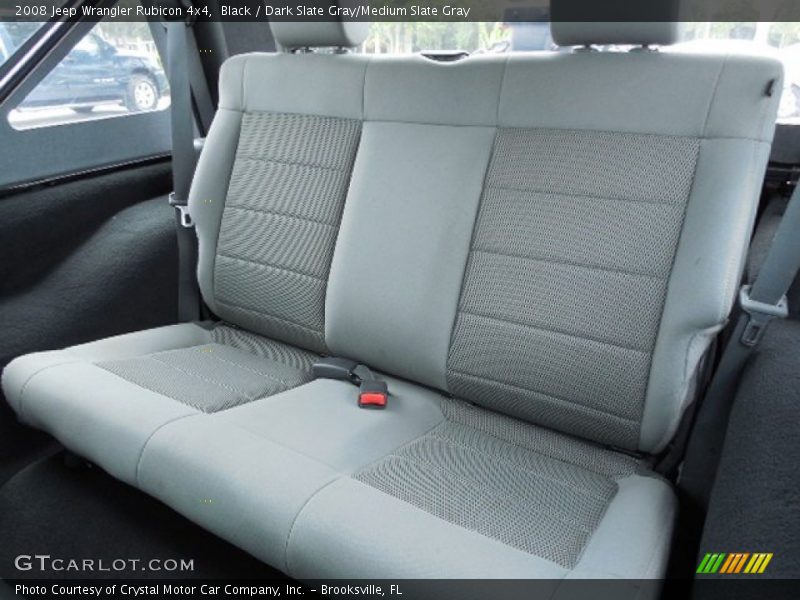 Black / Dark Slate Gray/Medium Slate Gray 2008 Jeep Wrangler Rubicon 4x4