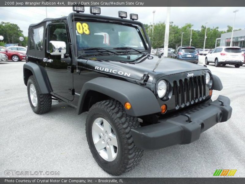 Front 3/4 View of 2008 Wrangler Rubicon 4x4