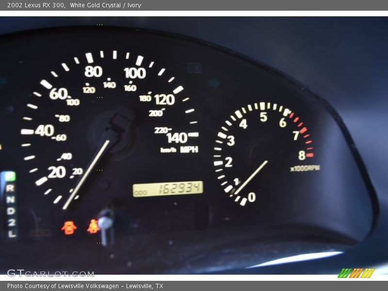White Gold Crystal / Ivory 2002 Lexus RX 300