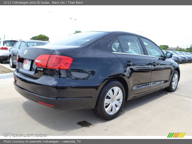 Black Uni / Titan Black 2013 Volkswagen Jetta SE Sedan