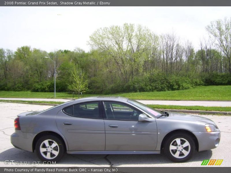 Shadow Gray Metallic / Ebony 2008 Pontiac Grand Prix Sedan