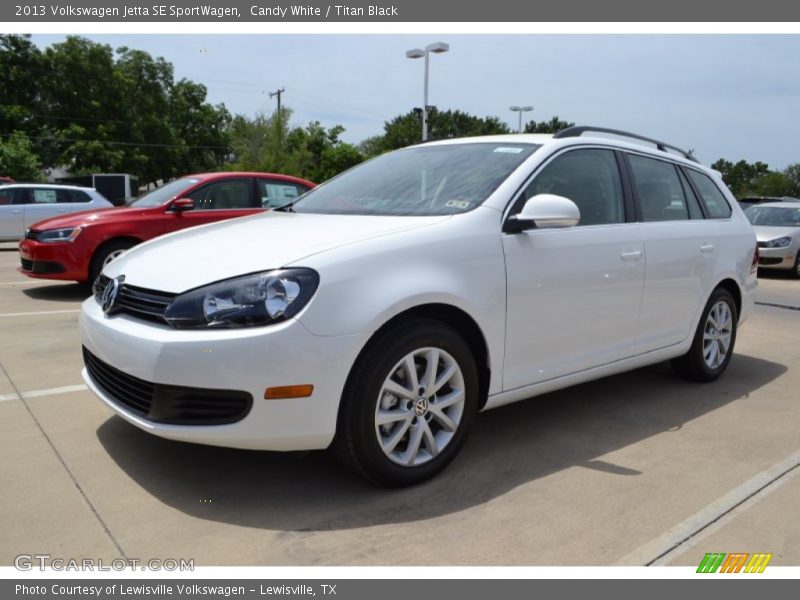 Candy White / Titan Black 2013 Volkswagen Jetta SE SportWagen