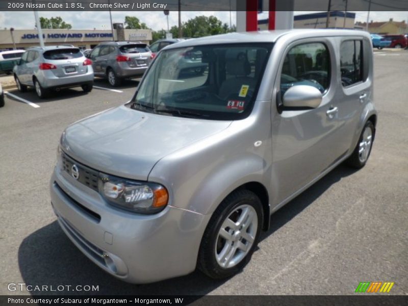 Chrome Silver / Light Gray 2009 Nissan Cube 1.8 SL