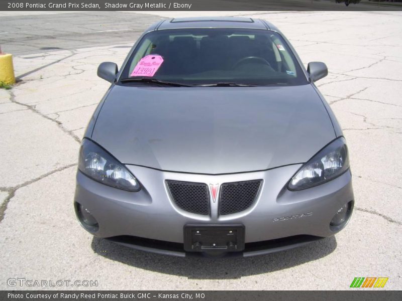 Shadow Gray Metallic / Ebony 2008 Pontiac Grand Prix Sedan