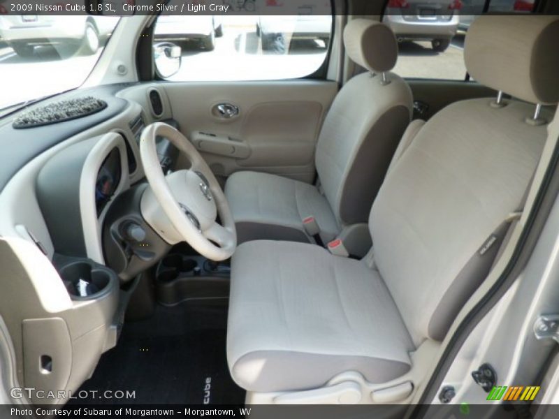 Chrome Silver / Light Gray 2009 Nissan Cube 1.8 SL