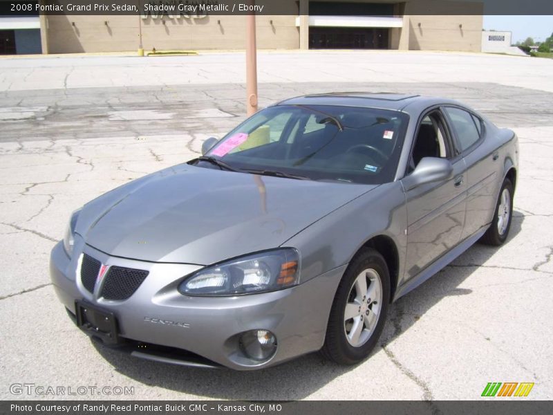 Shadow Gray Metallic / Ebony 2008 Pontiac Grand Prix Sedan