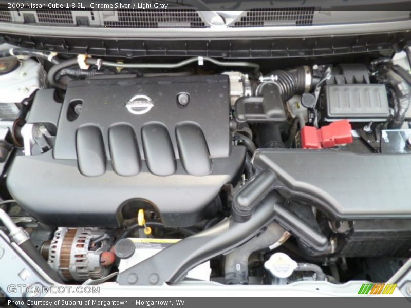 Chrome Silver / Light Gray 2009 Nissan Cube 1.8 SL