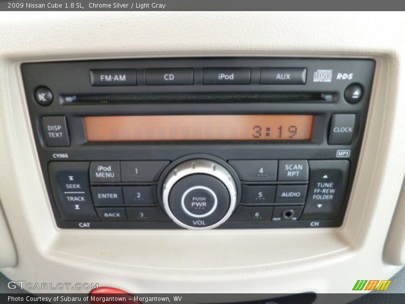Chrome Silver / Light Gray 2009 Nissan Cube 1.8 SL