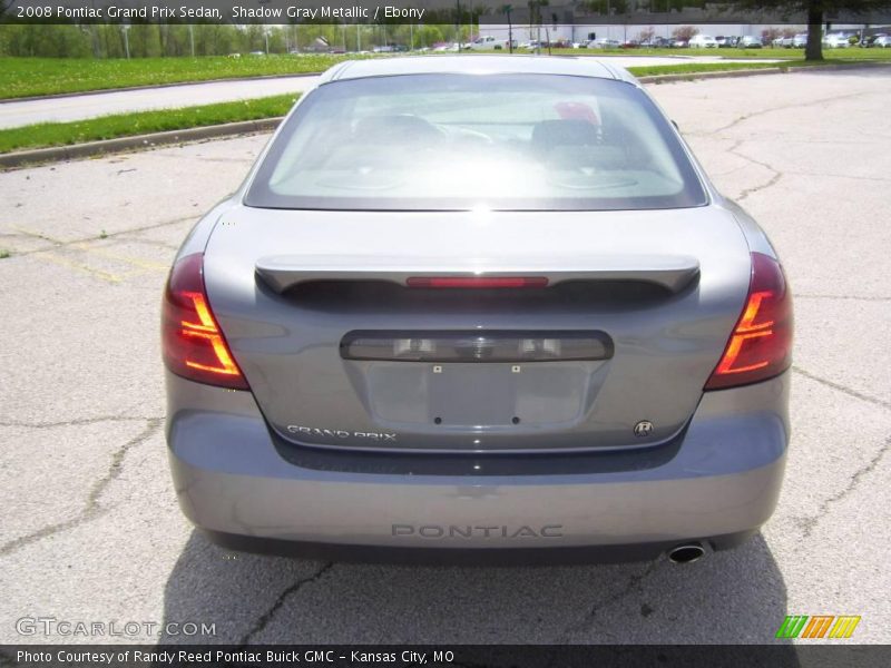 Shadow Gray Metallic / Ebony 2008 Pontiac Grand Prix Sedan