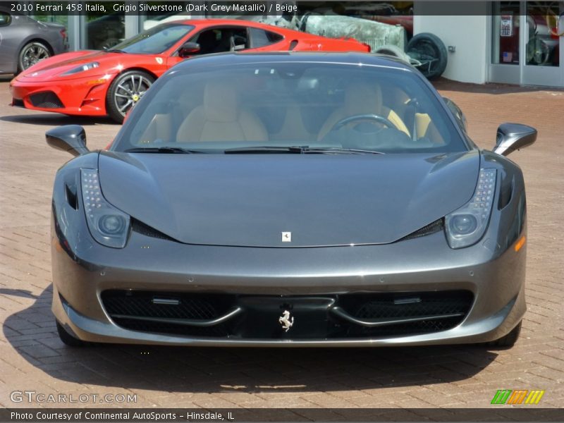  2010 458 Italia Grigio Silverstone (Dark Grey Metallic)