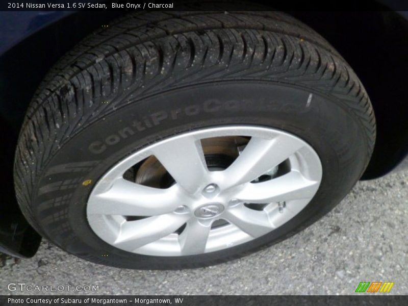 Blue Onyx / Charcoal 2014 Nissan Versa 1.6 SV Sedan