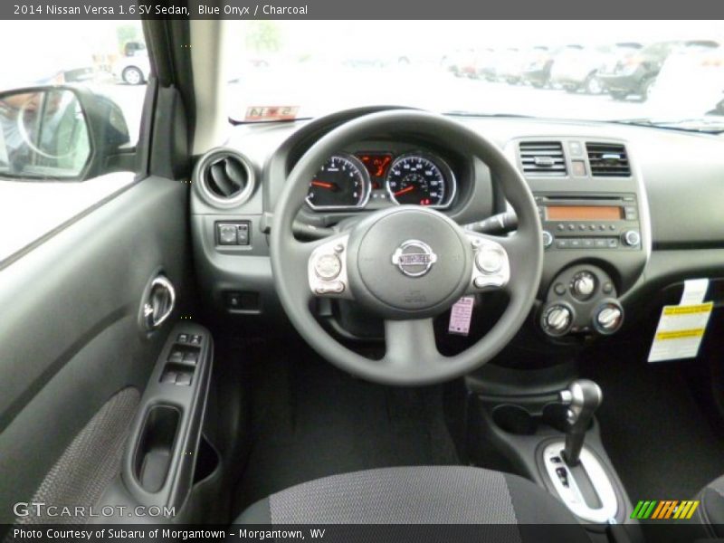 Blue Onyx / Charcoal 2014 Nissan Versa 1.6 SV Sedan