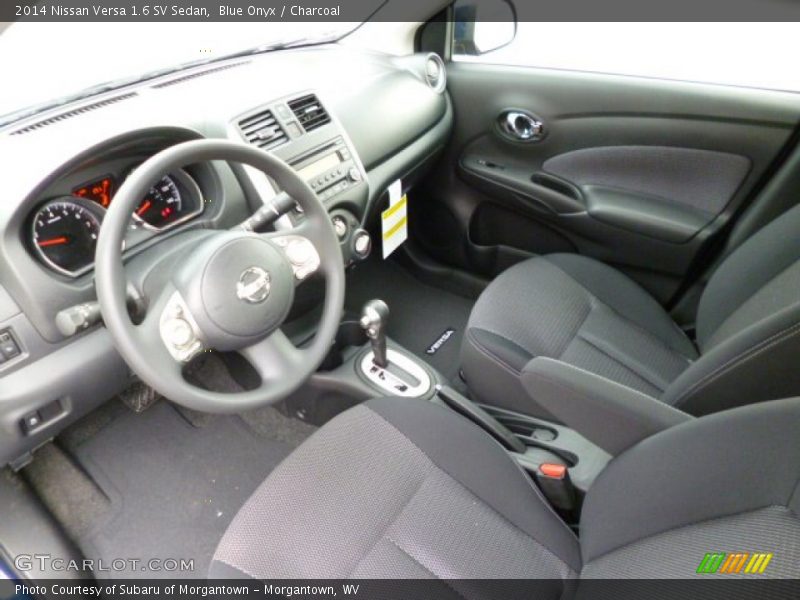 Blue Onyx / Charcoal 2014 Nissan Versa 1.6 SV Sedan