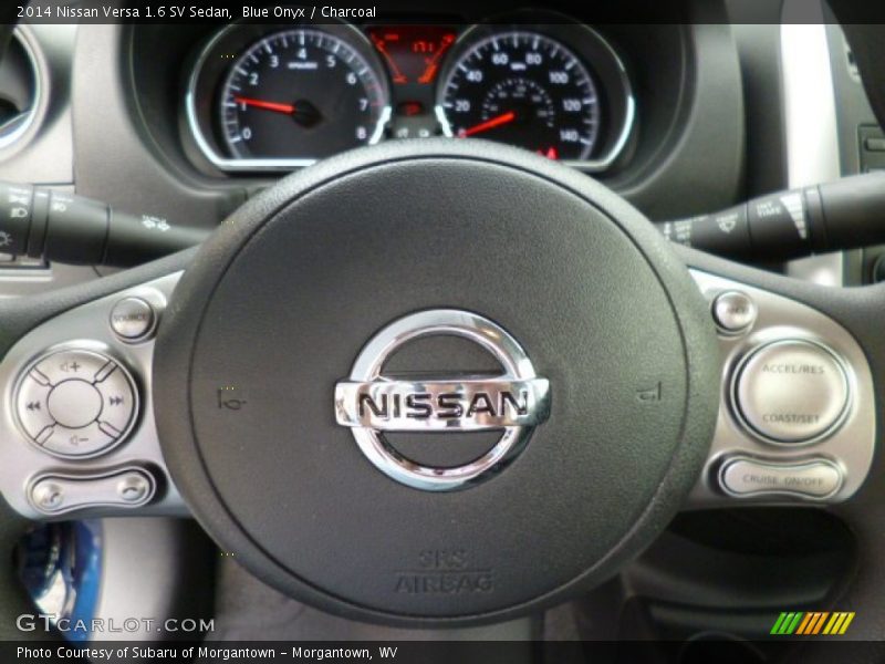 Blue Onyx / Charcoal 2014 Nissan Versa 1.6 SV Sedan