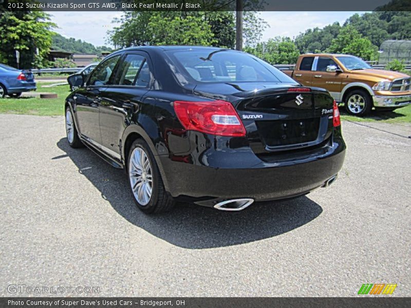 Black Pearl Metallic / Black 2012 Suzuki Kizashi Sport GTS AWD