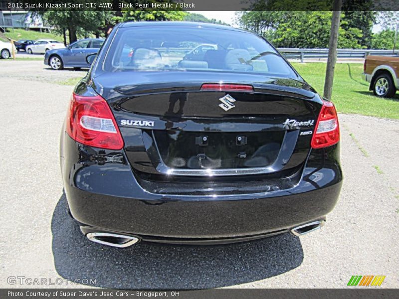 Black Pearl Metallic / Black 2012 Suzuki Kizashi Sport GTS AWD