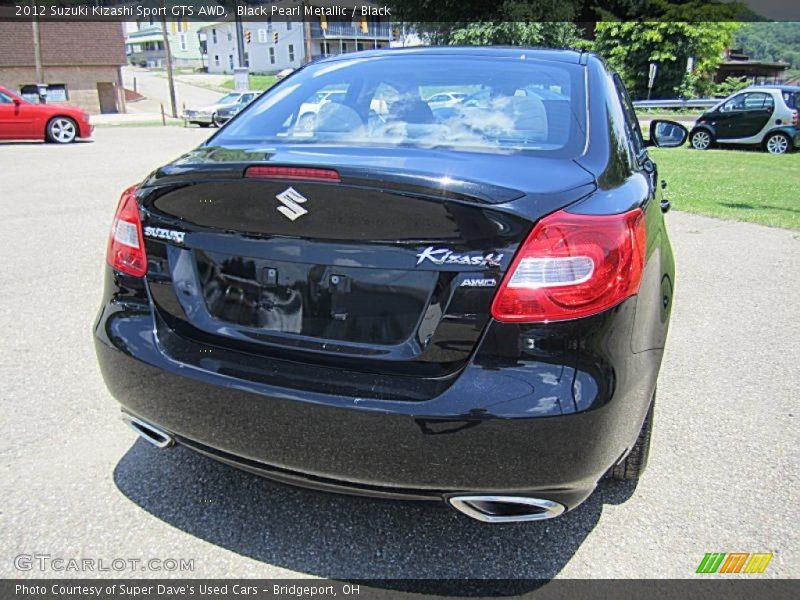 Black Pearl Metallic / Black 2012 Suzuki Kizashi Sport GTS AWD