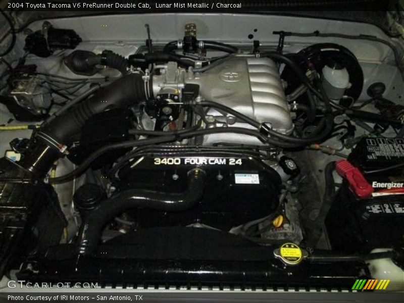 Lunar Mist Metallic / Charcoal 2004 Toyota Tacoma V6 PreRunner Double Cab