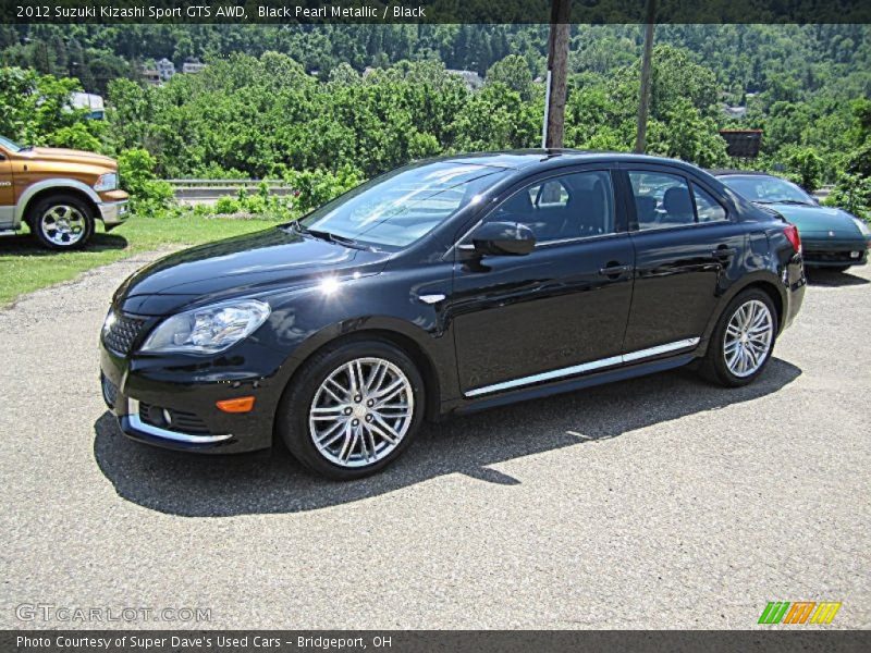 Black Pearl Metallic / Black 2012 Suzuki Kizashi Sport GTS AWD