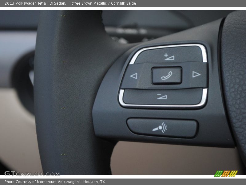 Toffee Brown Metallic / Cornsilk Beige 2013 Volkswagen Jetta TDI Sedan