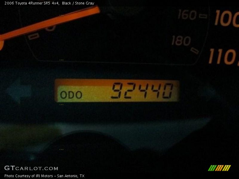 Black / Stone Gray 2006 Toyota 4Runner SR5 4x4