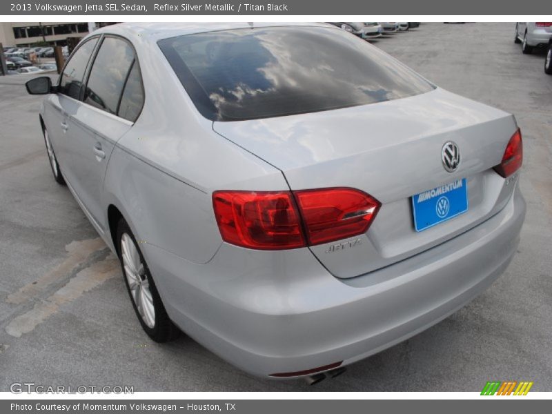 Reflex Silver Metallic / Titan Black 2013 Volkswagen Jetta SEL Sedan