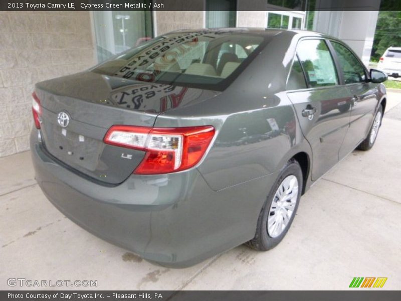 Cypress Green Metallic / Ash 2013 Toyota Camry LE