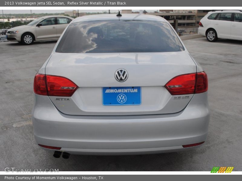 Reflex Silver Metallic / Titan Black 2013 Volkswagen Jetta SEL Sedan