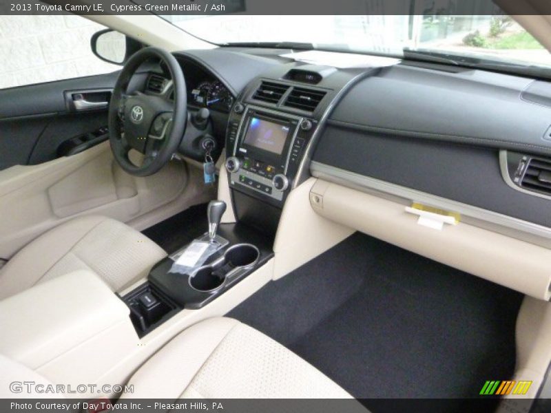 Cypress Green Metallic / Ash 2013 Toyota Camry LE