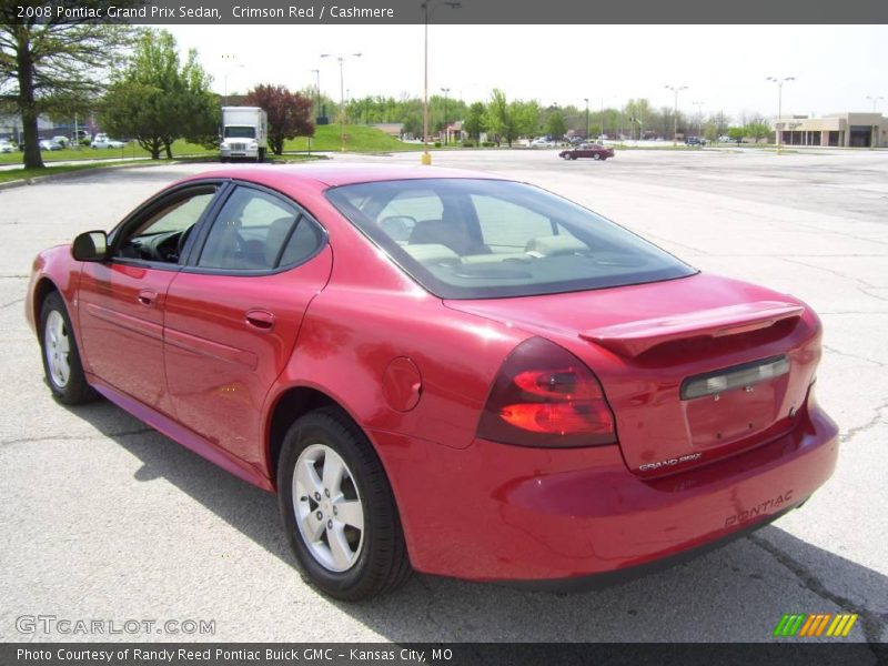 Crimson Red / Cashmere 2008 Pontiac Grand Prix Sedan