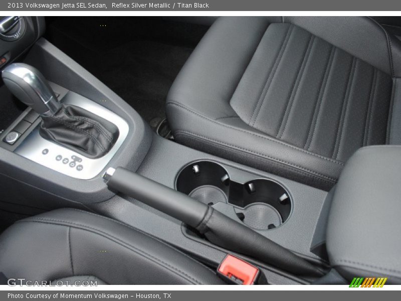 Reflex Silver Metallic / Titan Black 2013 Volkswagen Jetta SEL Sedan