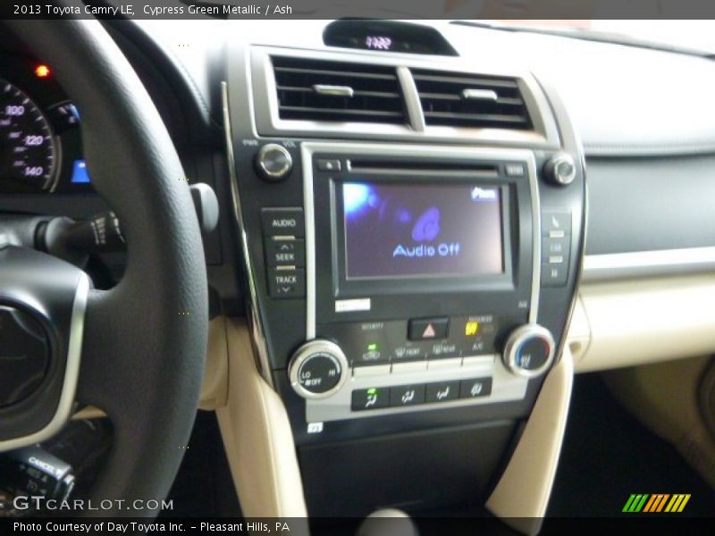 Cypress Green Metallic / Ash 2013 Toyota Camry LE