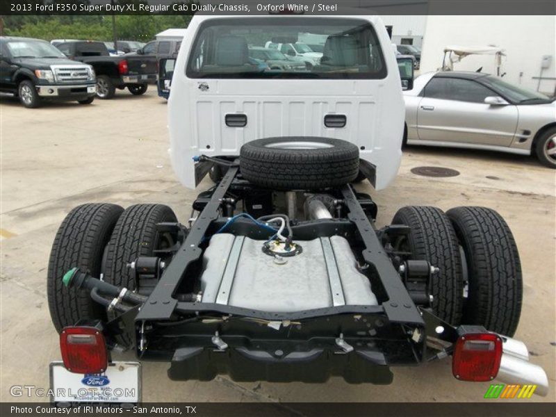 Oxford White / Steel 2013 Ford F350 Super Duty XL Regular Cab Dually Chassis