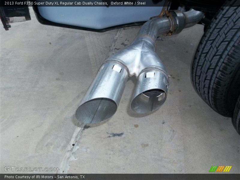 Oxford White / Steel 2013 Ford F350 Super Duty XL Regular Cab Dually Chassis