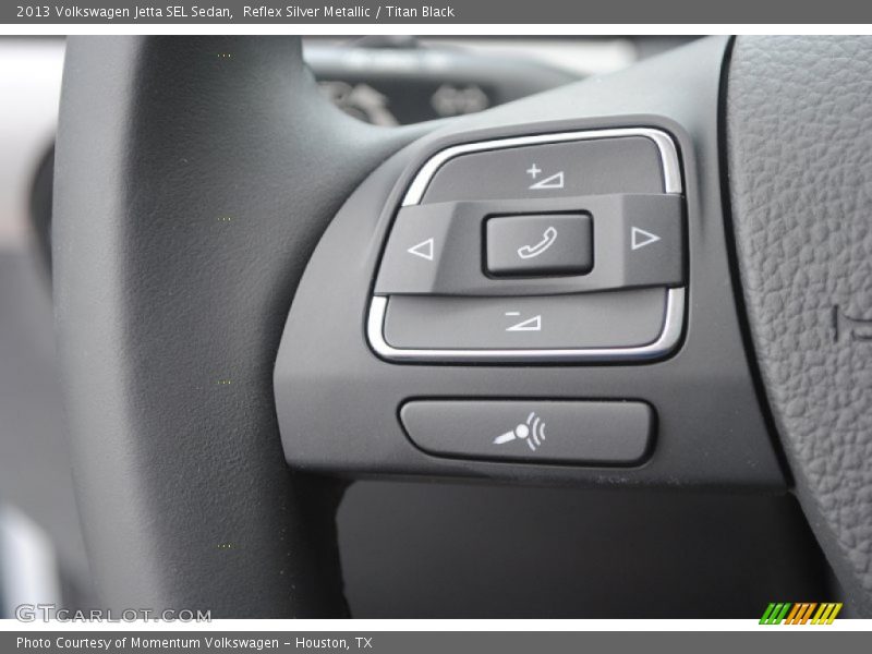 Reflex Silver Metallic / Titan Black 2013 Volkswagen Jetta SEL Sedan