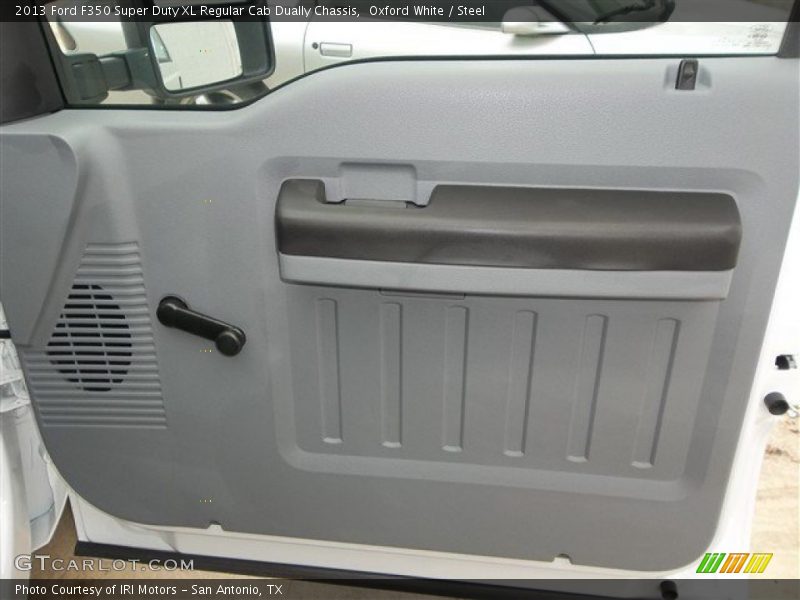 Oxford White / Steel 2013 Ford F350 Super Duty XL Regular Cab Dually Chassis