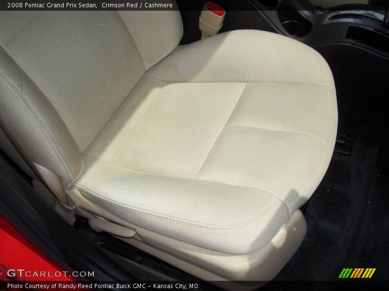 Crimson Red / Cashmere 2008 Pontiac Grand Prix Sedan