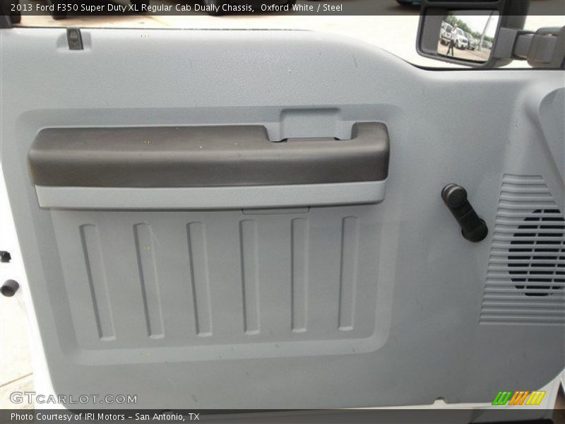 Oxford White / Steel 2013 Ford F350 Super Duty XL Regular Cab Dually Chassis